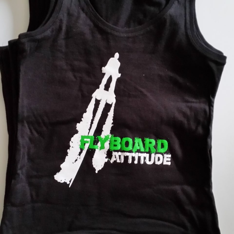 FLYBOARD ATTITUDE TEE SHIRT DEBARDEUR SERIGRAPHIE 02